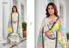 Aayesha By Glossy Muslin Printed Embroidery Work Dress Material